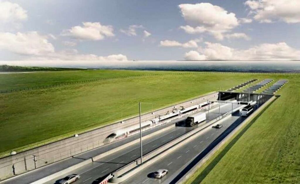World's Longest Immersed Tunnel Connecting Germany To Denmark